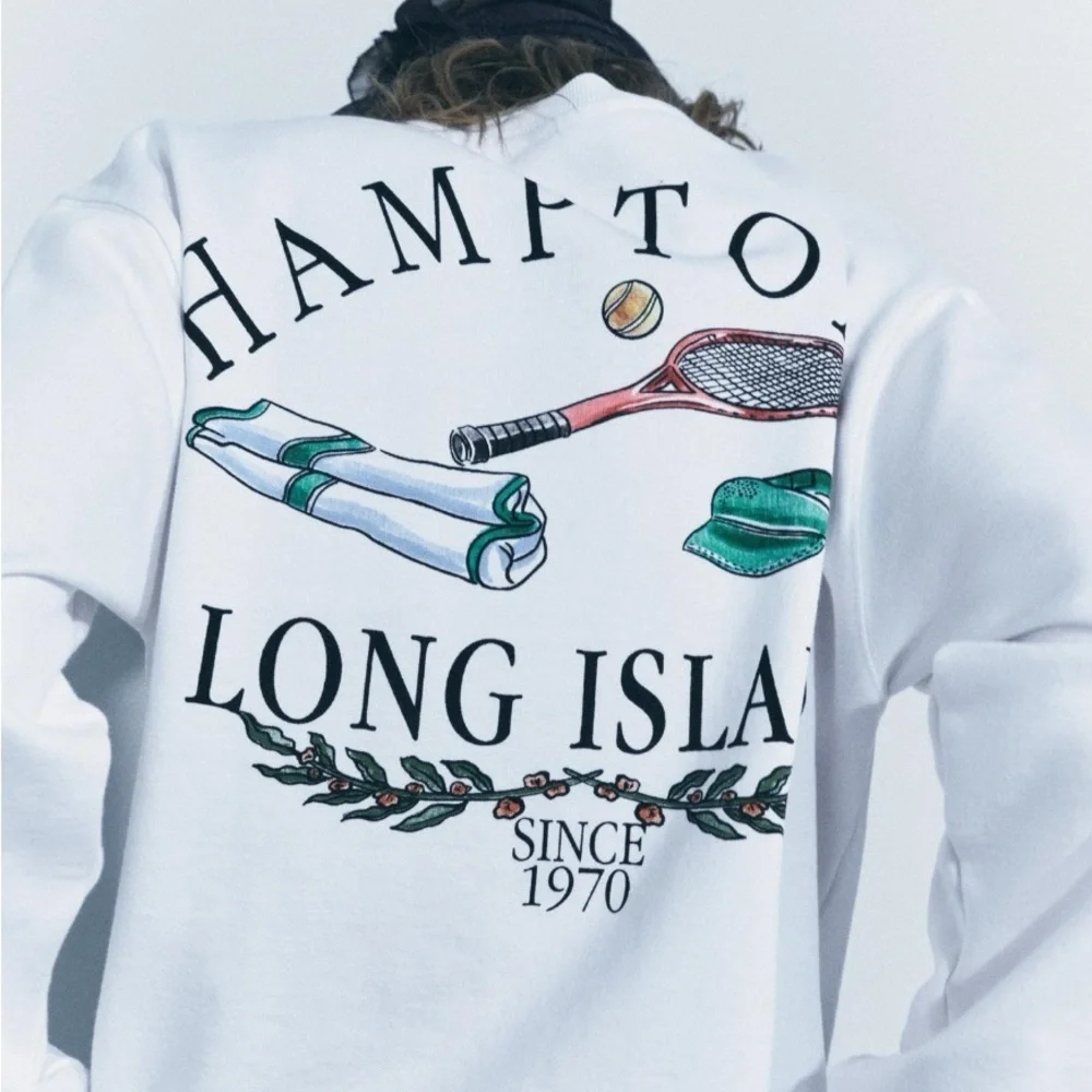 ZARA TEXT PRINT SWEATSHIRT - Picture 4 of 8